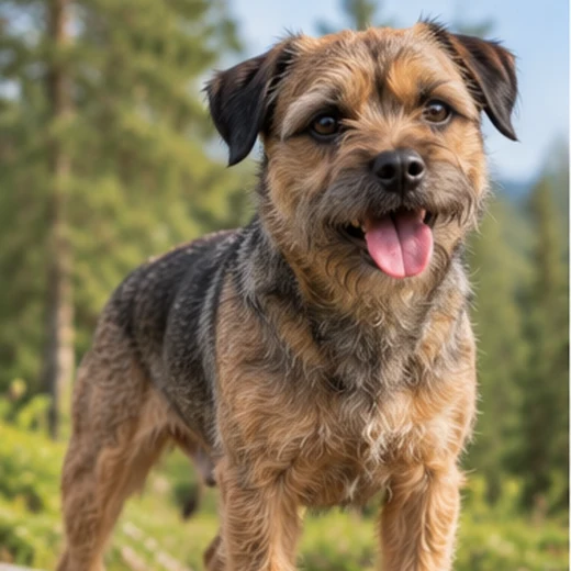 Borderterrier: sju kilo rävjakt i ett lugnt paket
