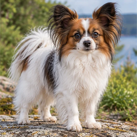 Papillon: dvärgspaniel med arbetshjärna