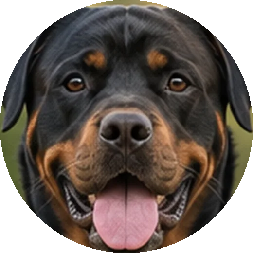 Rottweiler: lugn, stark och krävande